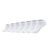Camano Unisex Socks, Pack of 7 - Sneaker Socks, Cotton Blend, Plain Colour