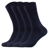 Camano Herren Socken, 4er Pack - Organic Cotton, einfarbig