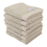 TOM TAILOR Gästehandtuch, 6er Pack - Color Bath Guest Towel, Frottier, Baumwolle
