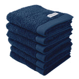 TOM TAILOR Gästehandtuch, 6er Pack - Color Bath Guest Towel, Frottier, Baumwolle