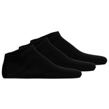 Hudson Unisex Sneaker Socks, 3-Pack - Easy, comfort cuff, short socks, solid color
