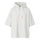 JOOP! Damen Hoodie Kurzarm - Tavi, Sweatshirt mit Kapuze, Loungewear, Baumwoll-Mix, einfarbig