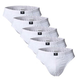 CECEBA Herren Slips, 5er Pack - Sport Slip, Basic, Baumwolle, M-3XL, einfarbig