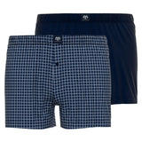 CECEBA Herren Shorts, 2er Pack - Boxershort, Basic, Baumwolle, Single Jersey, M-3XL