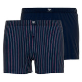 CECEBA Herren Shorts, 2er Pack - Boxershort, Basic, Baumwolle, Single Jersey, M-3XL