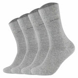 Camano Unisex Socken - Soft Socks, einfarbig, 4er Pack