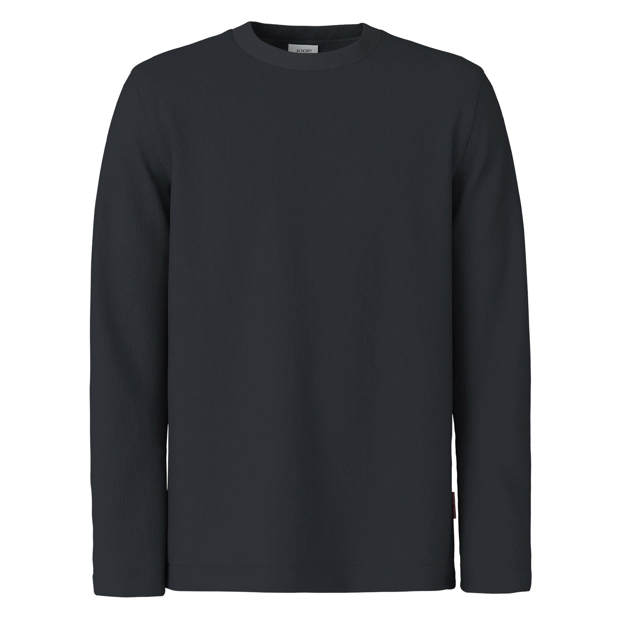 JOOP! JEANS Men Long-Sleeved Shirt - Phineus, Waffle Knit, Cotton
