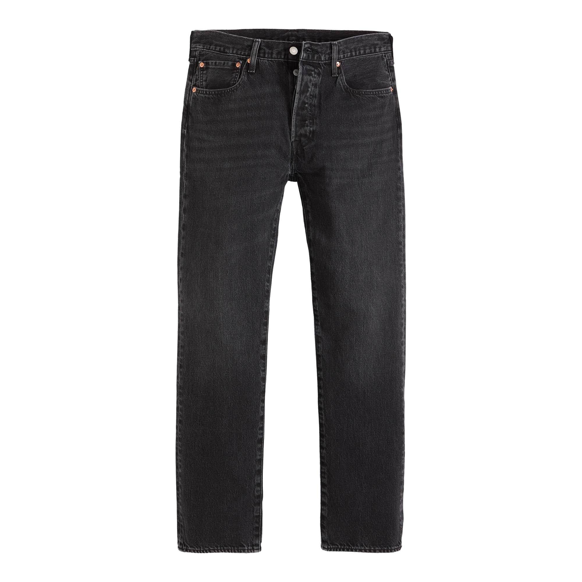 Levi's Herren Jeans - 501 Original, Baumwoll-Denim, Länge 32, Straight Fit