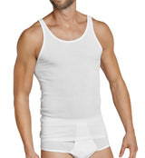 SCHIESSER Unterhemd 3er Pack - Original Doppelripp, Sport-Jacke, ärmellos