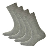 Hudson 4 Paar Damen Socken, Relax Cotton Strumpf, Komfortbund, uni (4x 1 Paar)