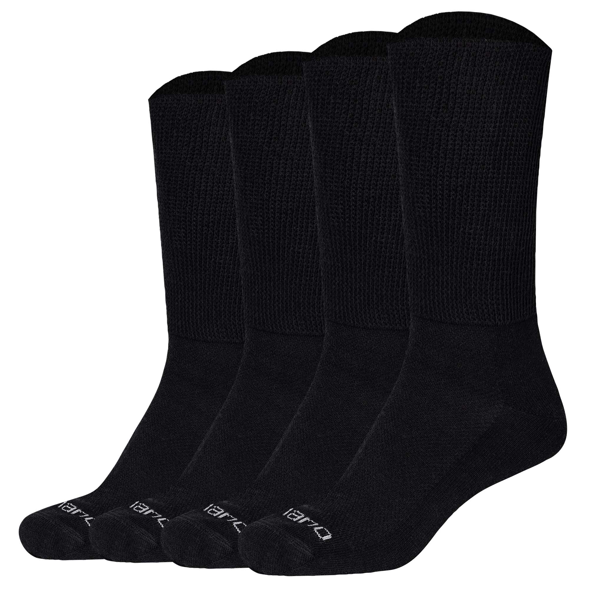 Camano Unisex Socken, 4er Pack - Organic Diabetic Socks, Diabetiker-Socken, einfarbig