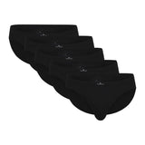 TOM TAILOR Men's Brief, 5-pack - Mini Brief, Basic, plain