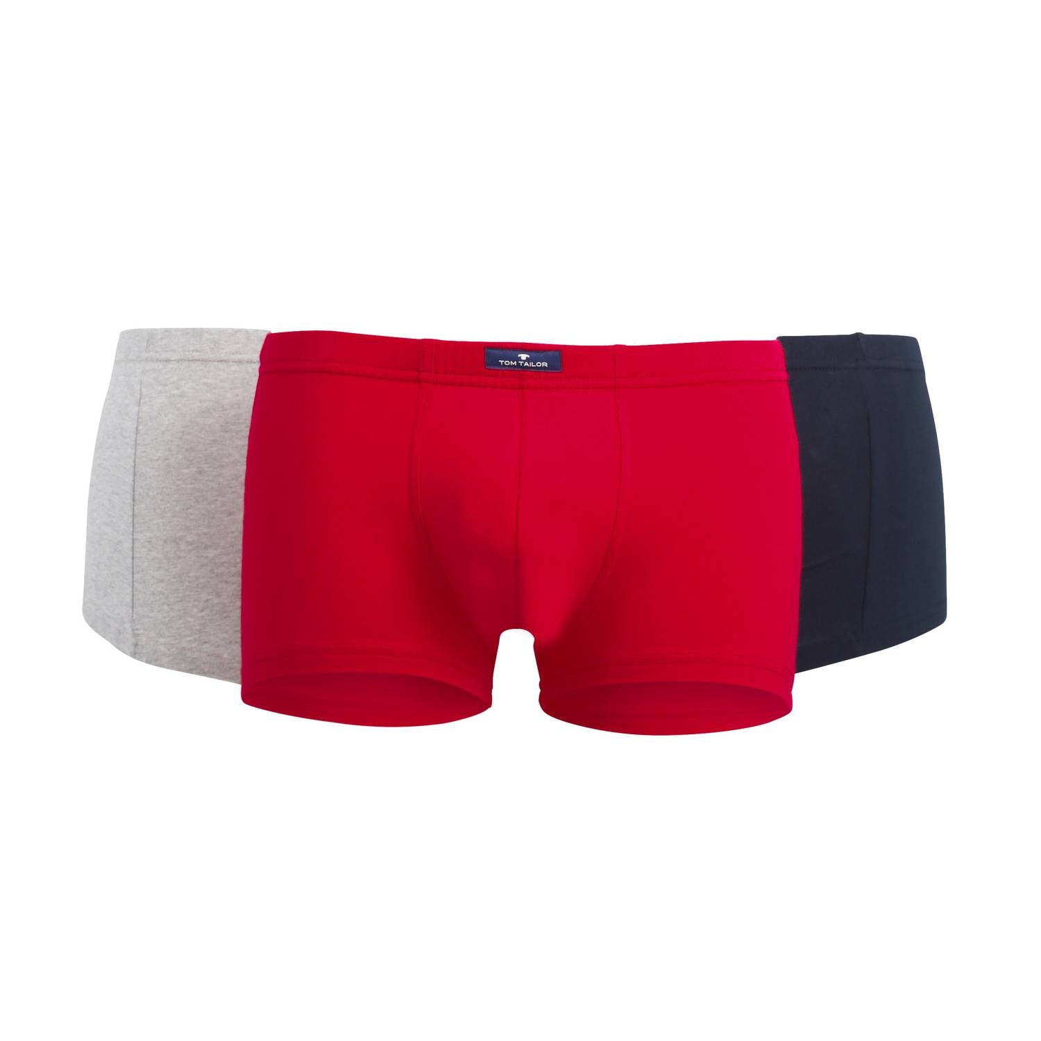 TOM TAILOR Herren Shorts, 3er Pack - X-LASTIC, Boxer Briefs, Pants, Stretch Cotton