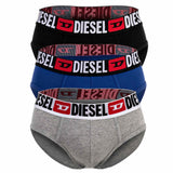 DIESEL Herren Slips, 3er Pack - UMBR-ANDRETHREEPACK, Briefs, Cotton Stretch, einfarbig