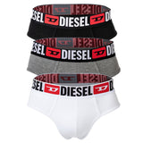 DIESEL Herren Slips, 3er Pack - UMBR-ANDRETHREEPACK, Briefs, Cotton Stretch, einfarbig