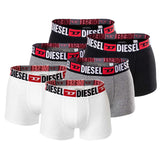 DIESEL Herren Boxershorts, 6er Pack - UMBX-DAMIENTHREEPACK, Trunks, Cotton Stretch