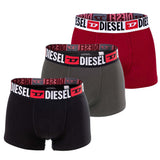 DIESEL Herren Boxershorts, 3er Pack - UMBX-DAMIENTHREEPACK, Trunks, Cotton Stretch