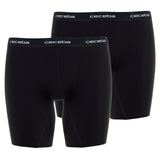 CECEBA Herren Shorts, 2er Pack - Boxershort, Long Boxer, Basic, Baumwolle, M-7XL, einfarbig