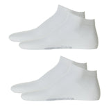Hudson 4 Paar Herren Sneaker Socken - Only, Füssling, Invisible, uni (2x 2-Pack)
