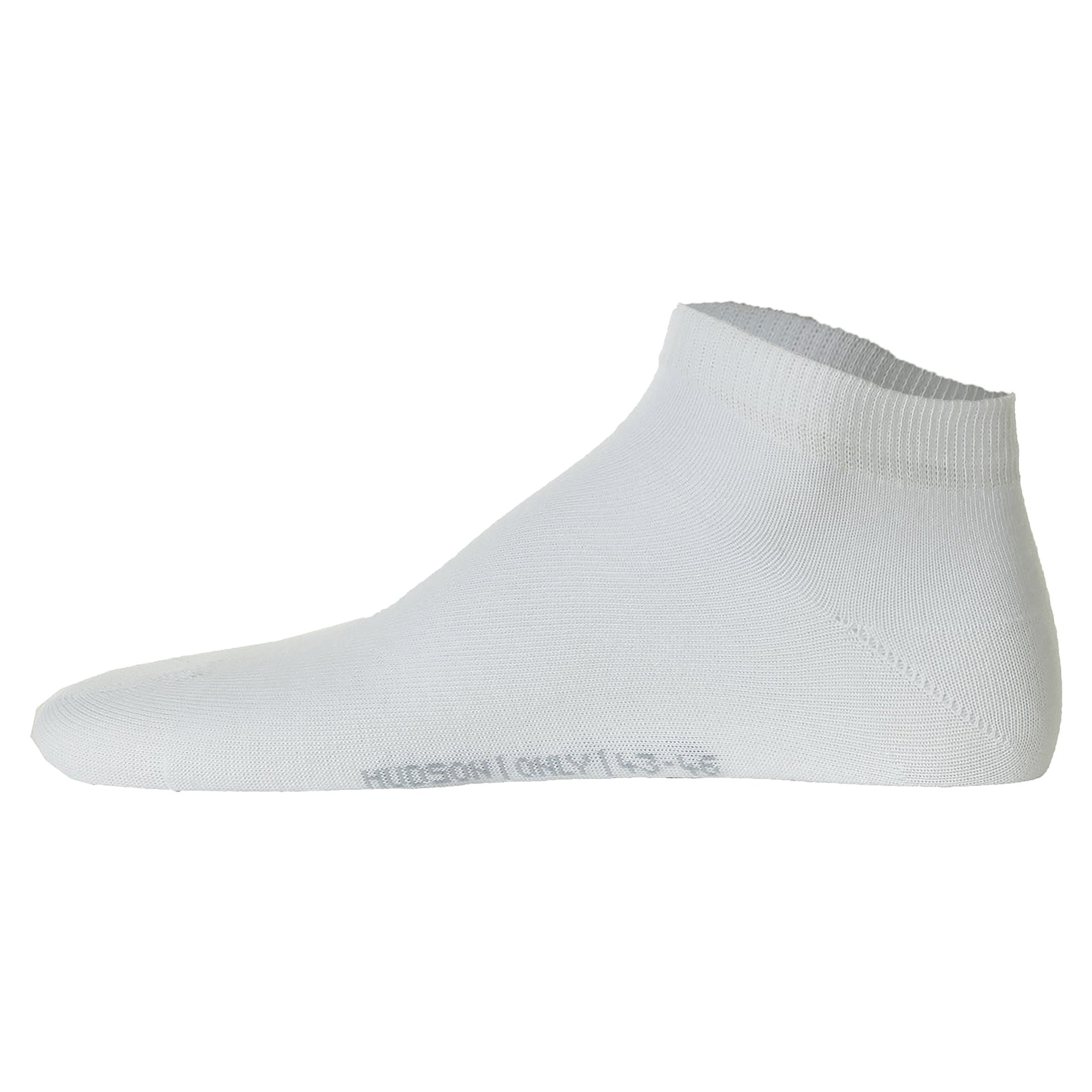 Hudson 4 Paar Herren Sneaker Socken - Only, Füssling, Invisible, uni (2x 2-Pack)