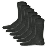 Hudson 6 pairs of men's socks - Only, short socks, Comfort waistband, Unicoloured (3x 2-pack)