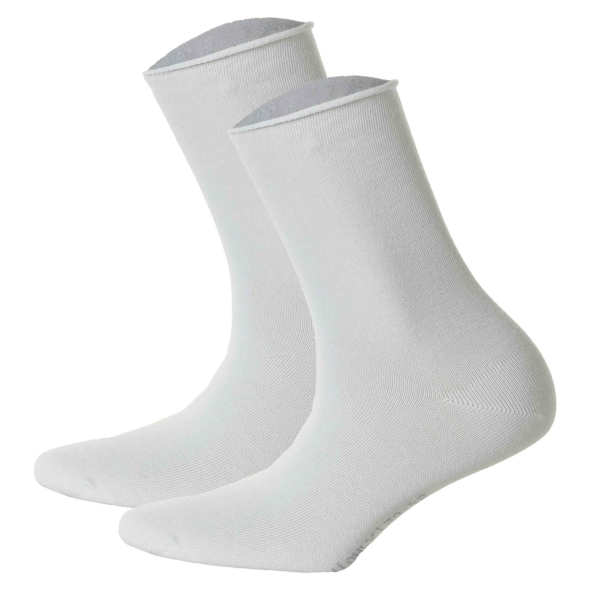 Hudson 2 Paar Damen Socken - Only 2-Pack, Strumpf, Rollrand, Einfarbig