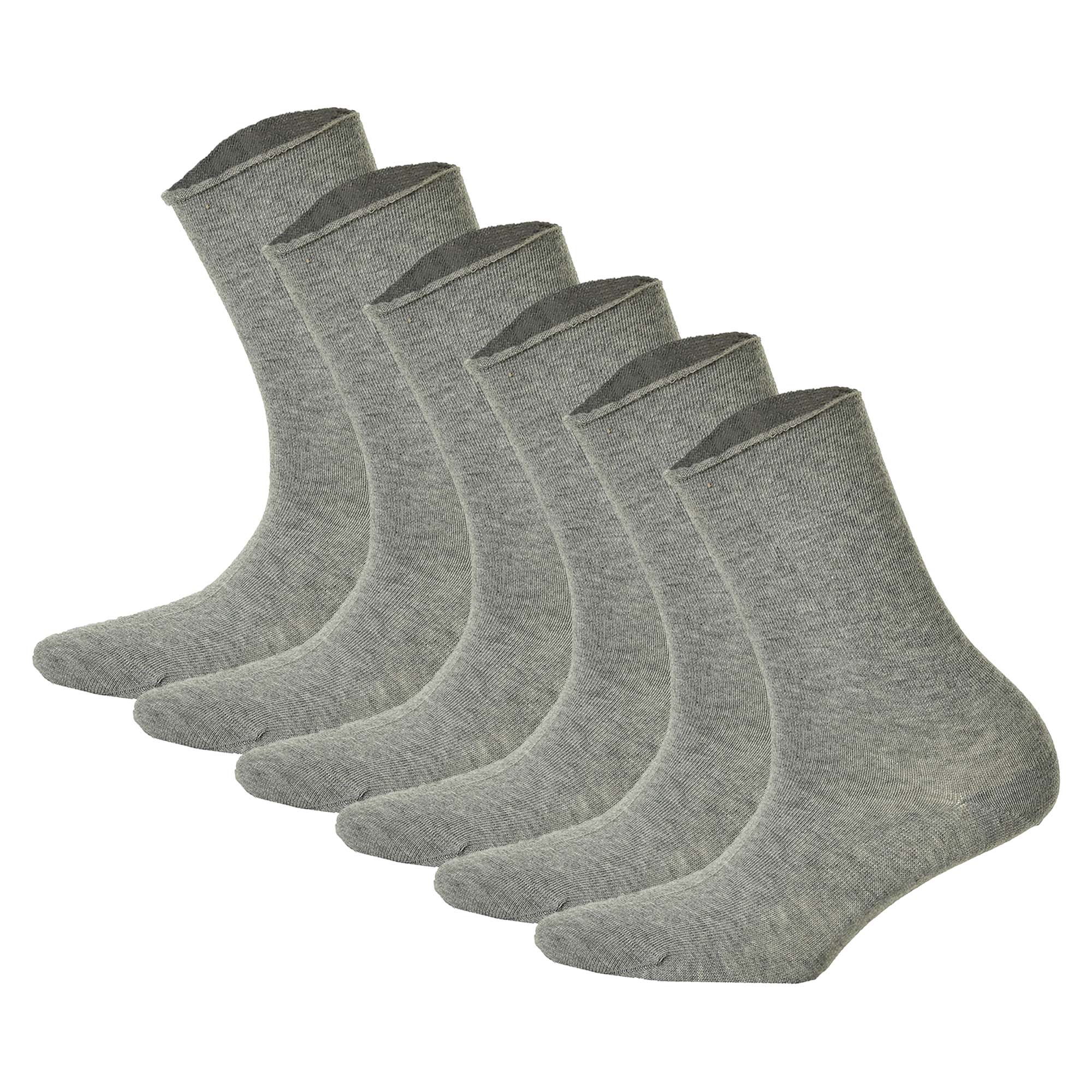 Hudson 6 Paar Damen Socken - Only, Strumpf, Rollrand, Einfarbig (3x 2-Pack)
