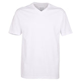CECEBA Herren T-Shirts, 4er Pack - Konvex, V-Ausschnitt, Kurzarm, Baumwolle, uni
