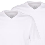 CECEBA Herren T-Shirts, 4er Pack - Konvex, V-Ausschnitt, Kurzarm, Baumwolle, uni
