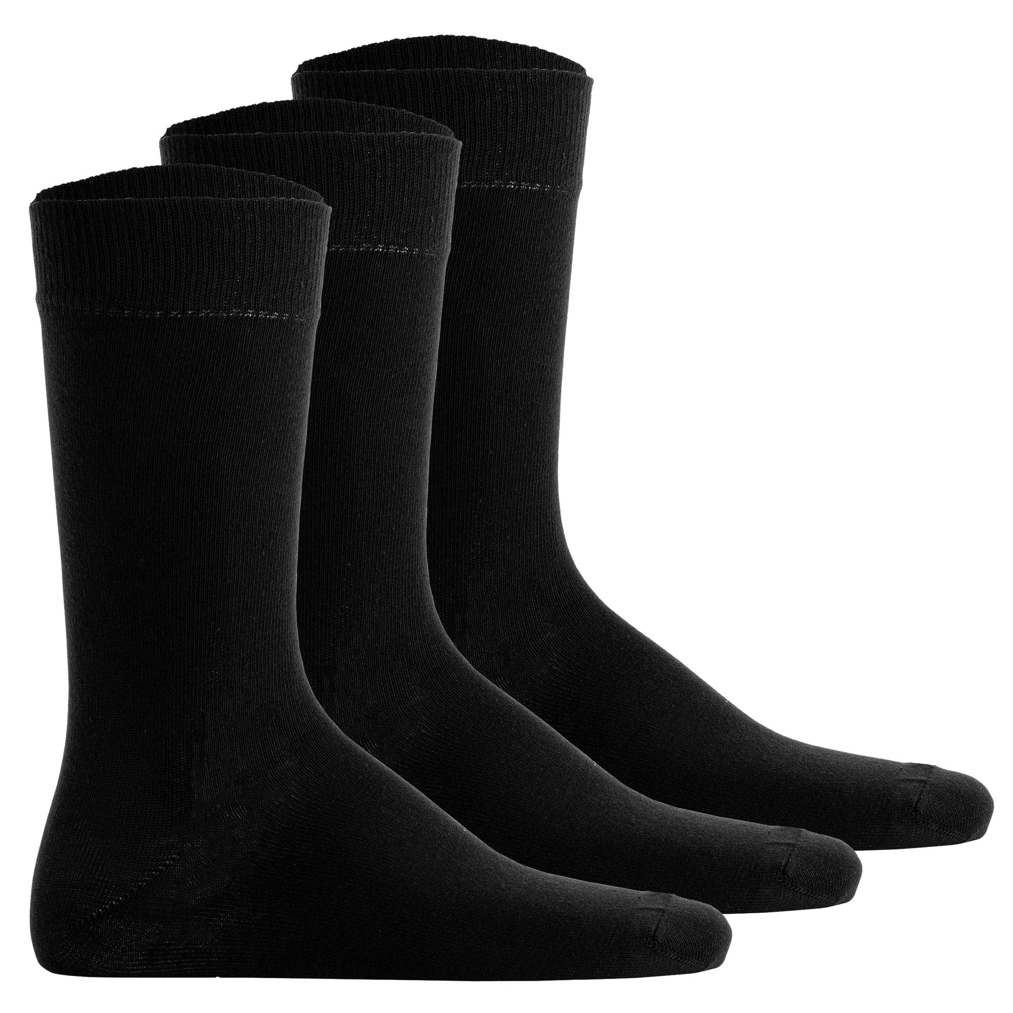 Hudson Unisex Socken, 3er Pack - Simply, Basic Socken, einfarbig