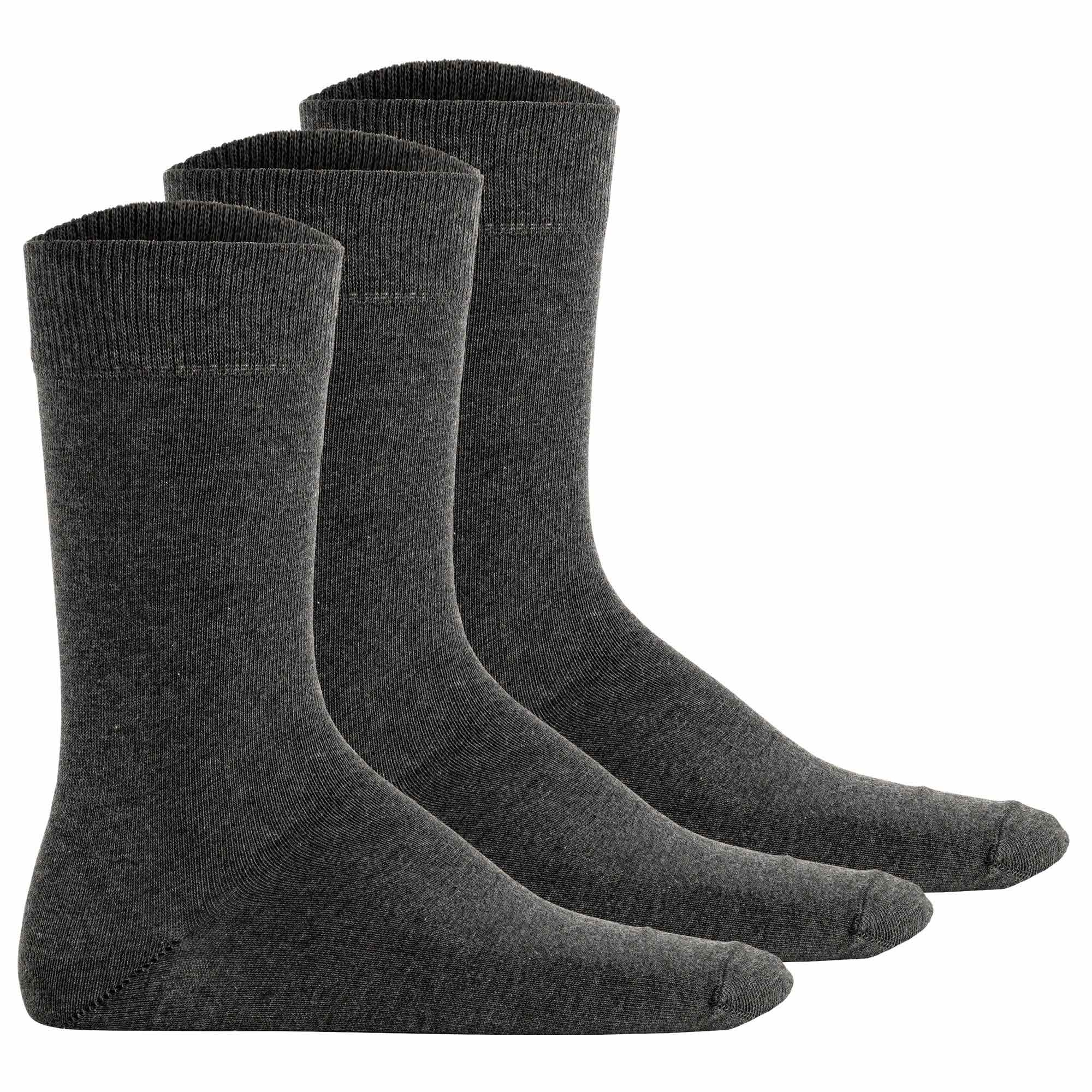 Hudson Unisex Socken, 3er Pack - Simply, Basic Socken, einfarbig