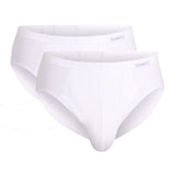 bugatti Herren Slips, 2er Pack - FLEXCITY, Sport-Slip, Briefs, Stretch Cotton