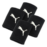 PUMA Unisex Wristband long 4er Pack - Schweißband, Running & Training, Puma Logo