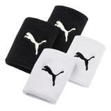 PUMA Unisex Wristband long 4er Pack - Schweißband, Running & Training, Puma Logo