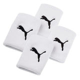 PUMA Unisex Wristband long 4er Pack - Schweißband, Running & Training, Puma Logo