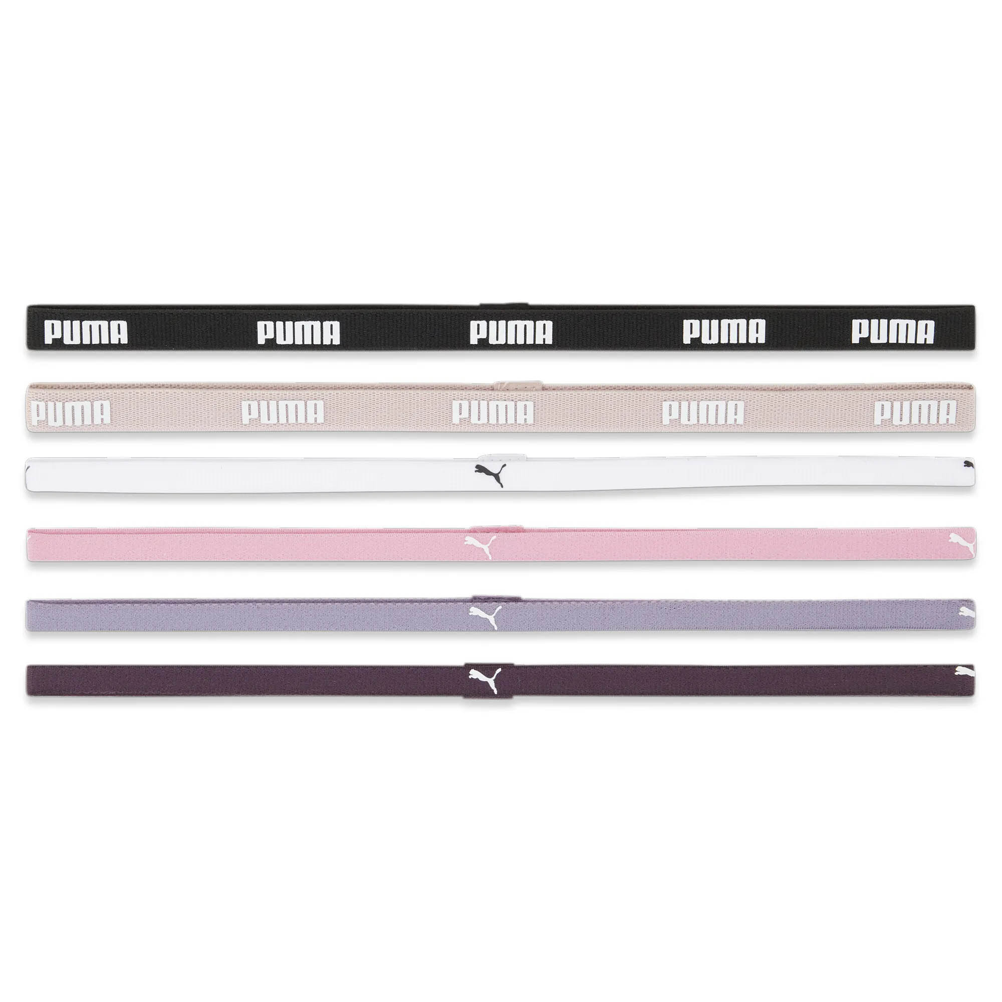 PUMA Damen Haarband - 6er Pack, TR ESS Hairbands, Sportband, Puma Print