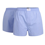 TOM TAILOR Men's Web Boxer Shorts, 2-pack - Pure Cotton, Westside C, checkered