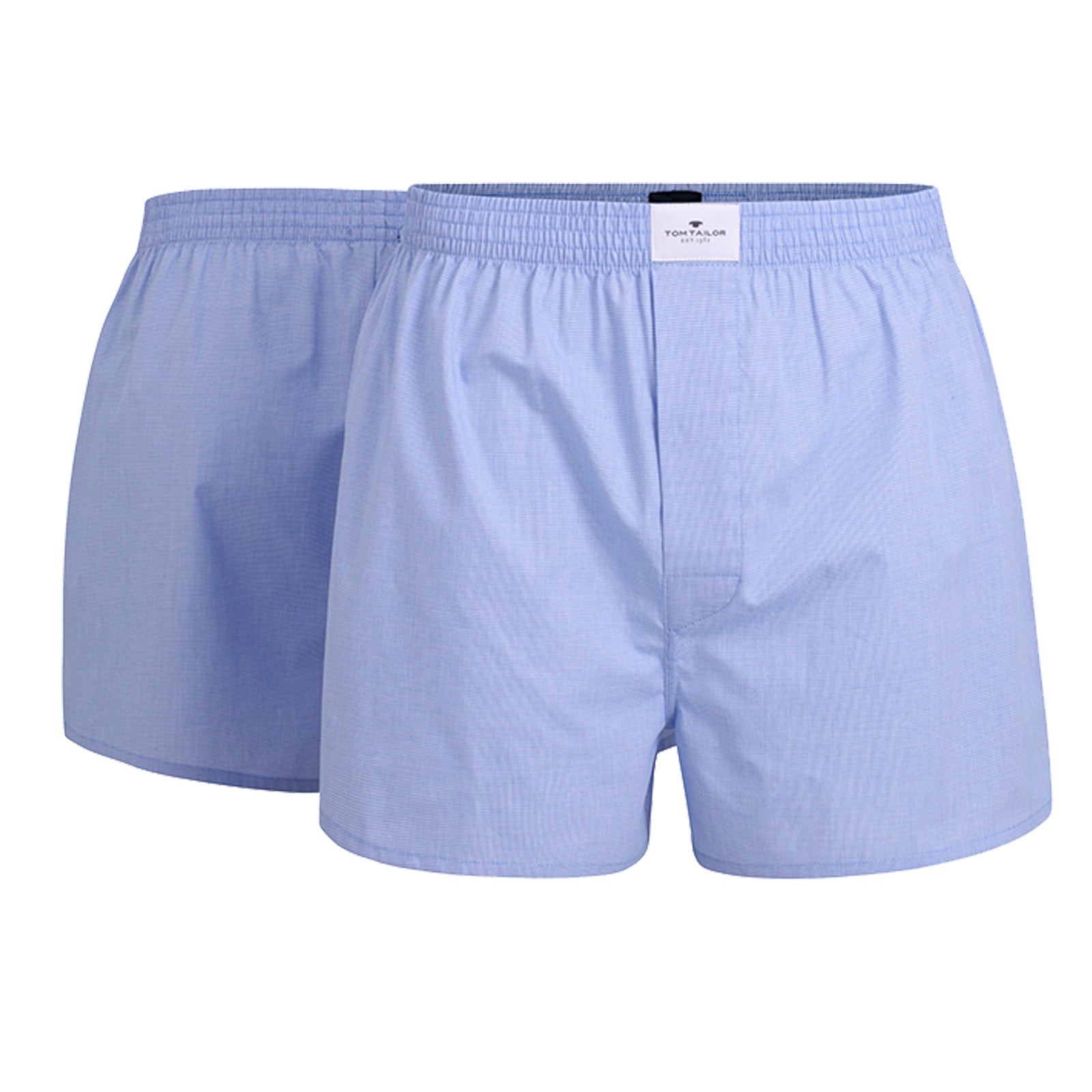 TOM TAILOR Men's Web Boxer Shorts, 2-pack - Pure Cotton, Westside C, checkered