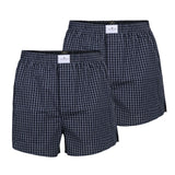 TOM TAILOR Herren Web-Boxershorts, 2er Pack - Pure Cotton, Westside C, kariert