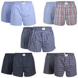 TOM TAILOR Men's Web Boxer Shorts, 2-pack - Pure Cotton, Westside C, checkered