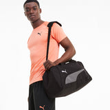 PUMA Unisex Sporttasche - Fundamentals Sports Bag S, Puma Cat Logo, ‎25 x 45 x 25 cm