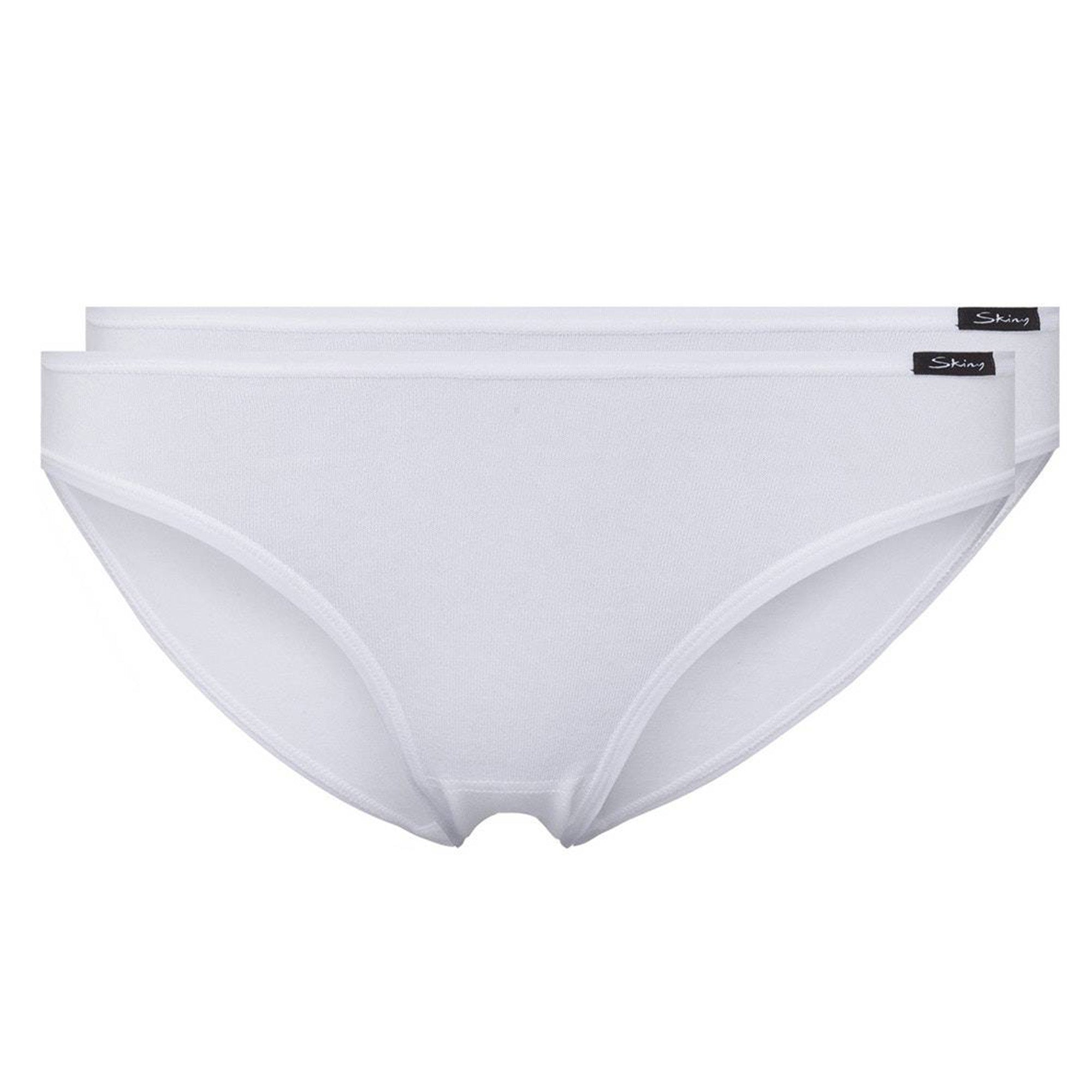 SKINY Damen Rio Slip, 2er Pack - Bikini Briefs, Cotton Stretch, Basic