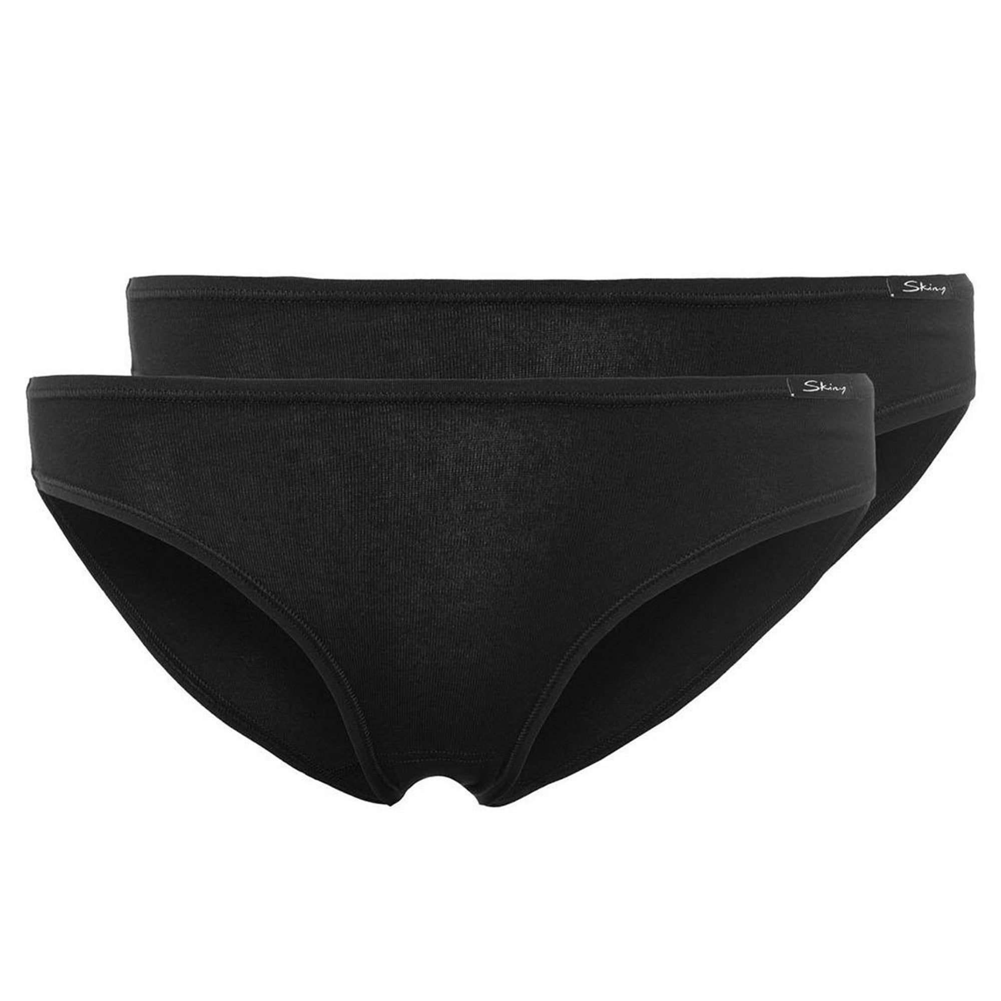 SKINY Damen Rio Slip, 2er Pack - Bikini Briefs, Cotton Stretch, Basic