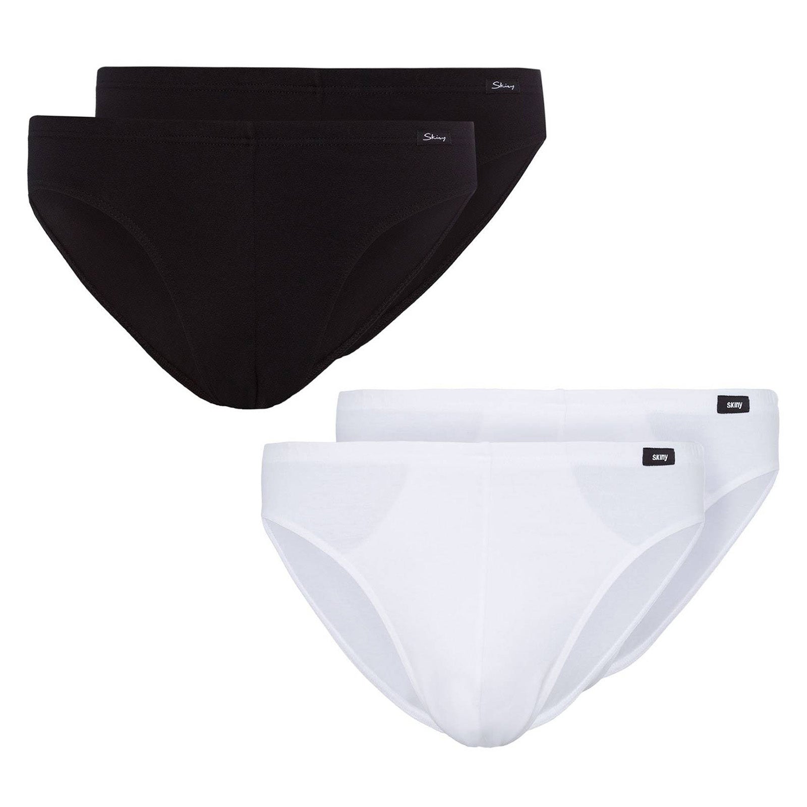 SKINY Herren Slips, Vorteilspack - Brasil Briefs, Unterwäsche Set, Cotton Stretch