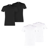 PUMA Herren T-Shirts im Pack - Basic Crew Tee, Vorteilspack, Rundhals, Kurzarm, uni