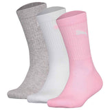 PUMA Kinder Socken, 3er Pack - Sport Junior, Frottee-Sohle, Rippbündchen, Logo