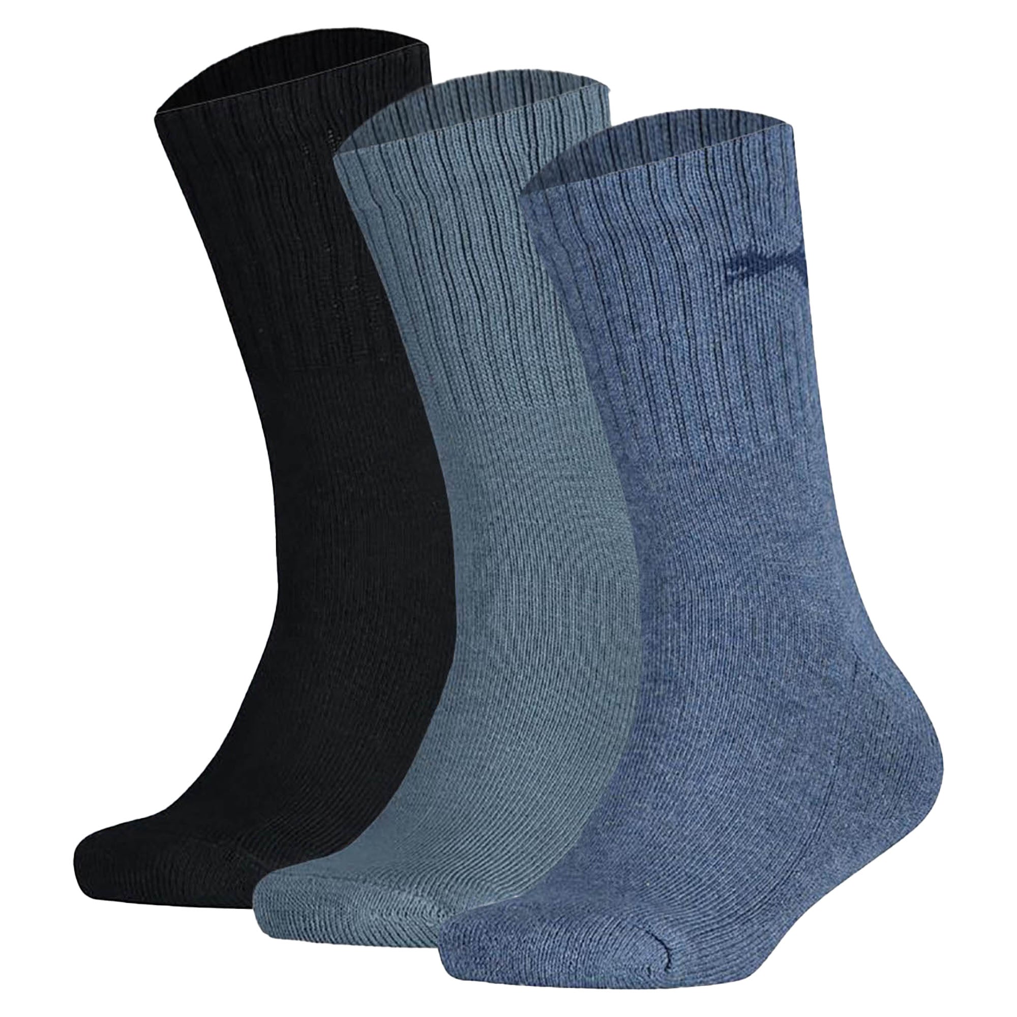 PUMA Kinder Socken, 3er Pack - Sport Junior, Frottee-Sohle, Rippbündchen, Logo