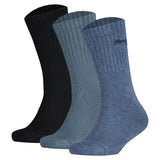 PUMA Kinder Socken, 3er Pack - Sport Junior, Frottee-Sohle, Rippbündchen, Logo