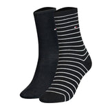 TOMMY HILFIGER Damen Socken, 2er Pack - Women's Patterned Styles