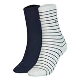 TOMMY HILFIGER Damen Socken, 2er Pack - Women's Patterned Styles